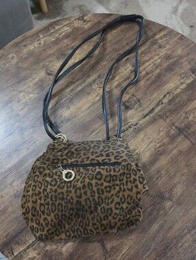 L.J.S. Cheetah Print Purse